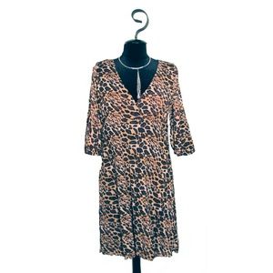 Vintage BCBG Animal Print Dress ~ Size XL ~ NWOT